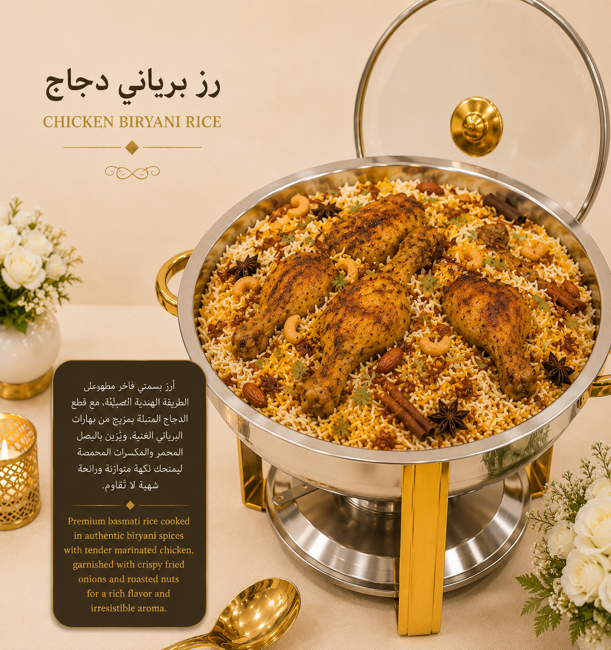 رز برياني دجاج